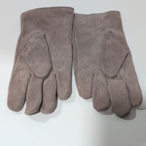 Vintage Women's Tan Suede Gloves